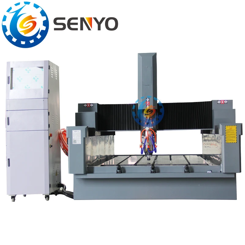 SENYOCNC 1325 сверхмощный Мраморный маршрутизатор 3d ЧПУ каменная скульптура машина с Заводской ценой