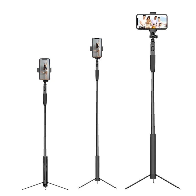 Cellphone For Bluetooth Selfie Stick Live Streaming Stand Video Recording Mount Handheld Phone Stabilizer