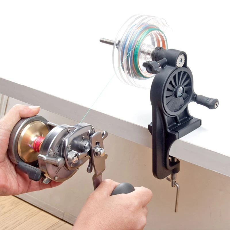 

Hercules Fishing Line Winder Reel Spooler Spooling Winding System Tackle Spool Pesca Suction Portable Fishing Tool Accessories