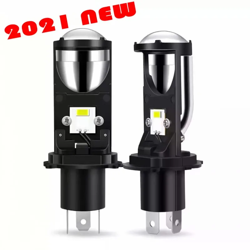 H4 Led Projector Mini Lens 20000LM Canbus Car LED Headlight Bi-LED Bulbs High Low Beam 6000K White LHD RHD 12V 24V | Автомобили и