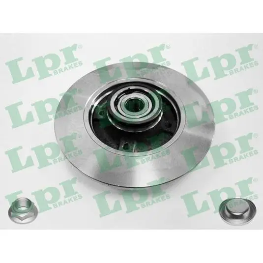 Диск тормозной CITROEN C4 1.4-2.0 04-/PEUGEOT 307 1.4-2.0 00- за