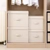 Clothes Storage Box Organizer Fabric Foldable Storage Box With Lid Underwear Socks Organizer Toys Sundries Closet Organizers 1