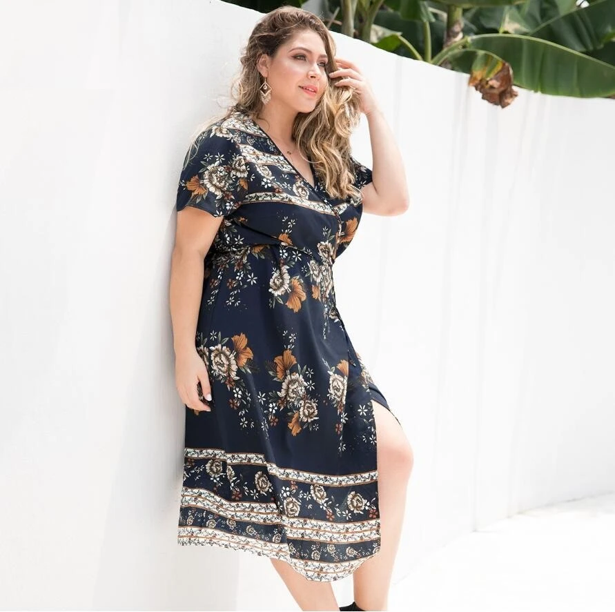 fat lady dresses online