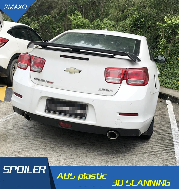 Спойлер для Malibu 50ZN из АБС пластика праймер цвета заднего крыла автомобиля задний