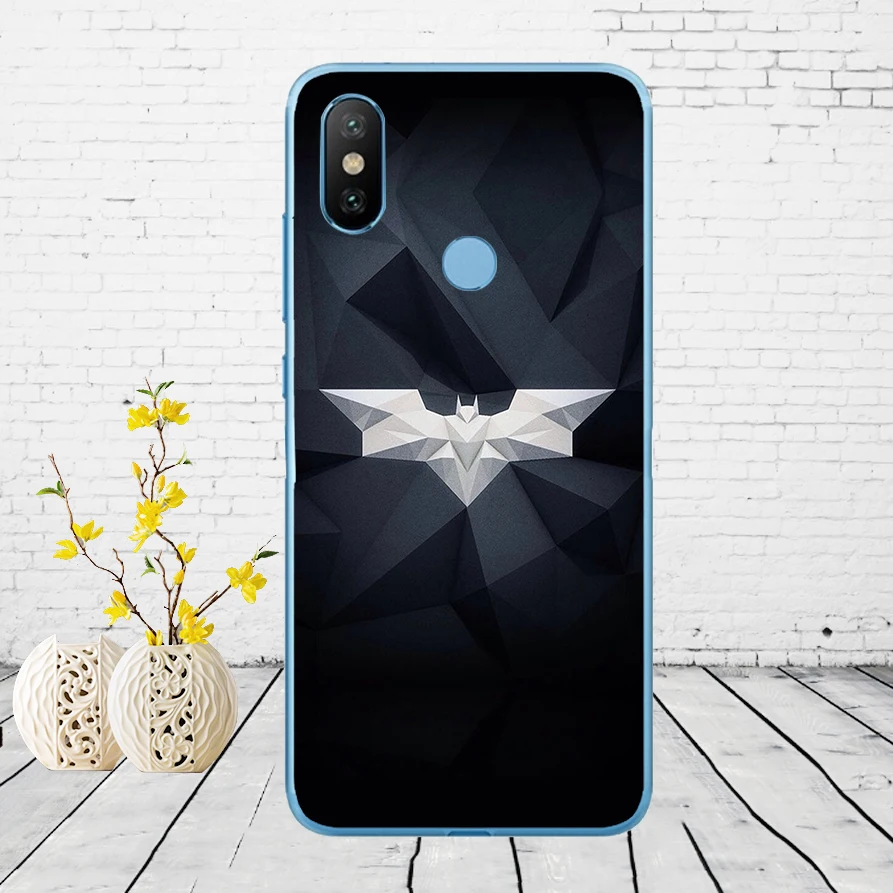 76DD детективные Комиксы Бэтмен мягкий силиконовый чехол для Xiao mi Red mi 6 6a mi 8 a2 lite note 5 6 pro 7 Case