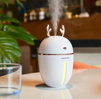 

Air Purifier 450ML air humidifier USB aromatherapy essential oil diffuser home office aroma humidifier with night light