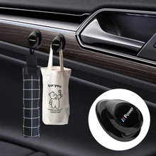 Car Accessories Hooks Organizer USB Cable Headphone Key Storage Hanger for BMW M power E90 E91 E92 E93 M3 E60 E39 E36 E34 E46