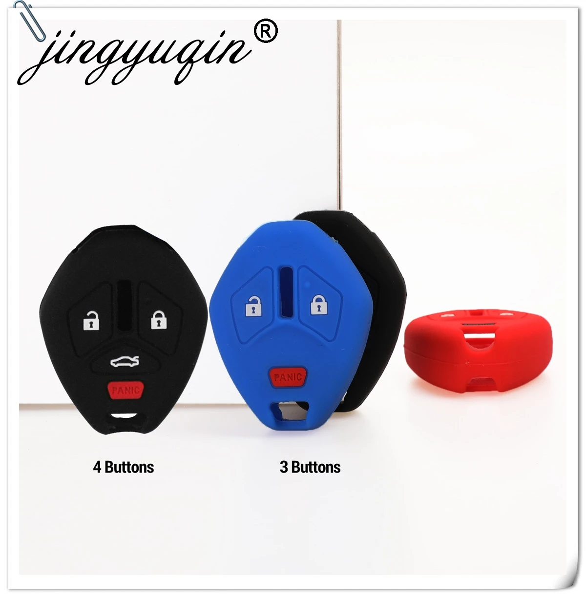 Jingyuqin-30-pz-lotto-gomma-di-Silicone-chiave-fob-Scase-per-Mitsubishi-Eclipse-Galant-Lancer-Raider.jpg Keyforkess 30 pz/lotto gomma di Silicone chiave fob Scase per Mitsubishi Eclipse Galant Lancer Raider sforzo Outlander copertura a distanza - Jingyuqin 30 pz lotto gomma di Silicone chiave fob Scase per Mitsubishi Eclipse Galant Lancer Raider