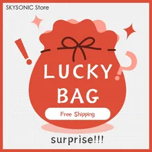 

SKYSONIC 10pcs/15pcs Stationery Lucky Bag 100% Value Mystery Box Notebook,Memo Note,Stickers,Bookmarks Kids Stationery Set Gift