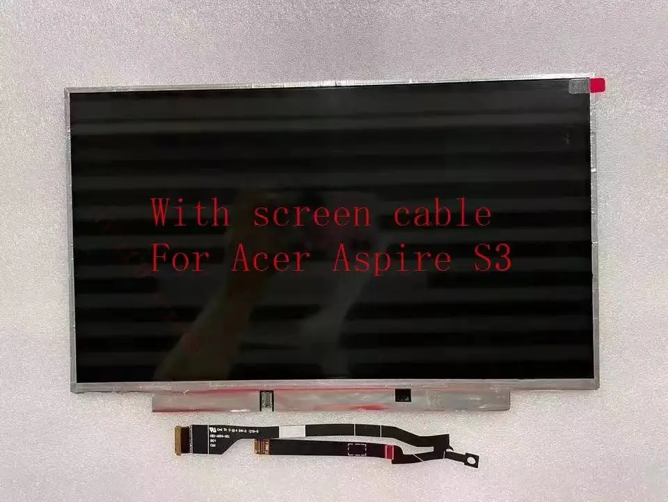 

13.3 inch Laptop LCD Screen Panel For Acer aspire S3 S3-391 S3-951 MS2346 B133XTF01.1 B133XW03 V3 B133XTF01 1366x768