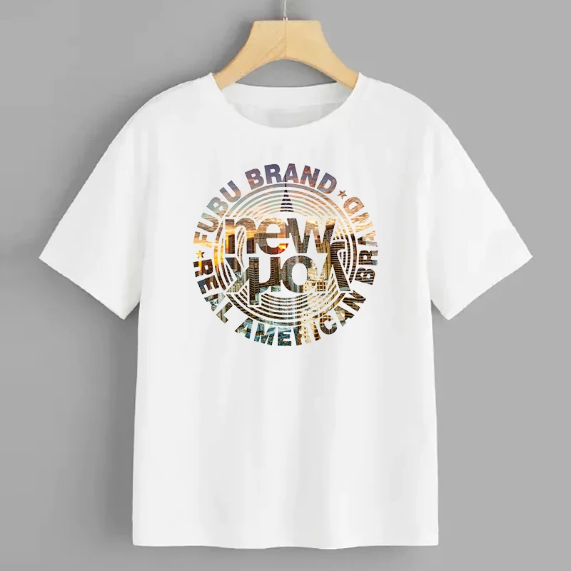 New York Badges Fashion Applique Set Iron On Transfer for Clothing Washable Stickers Eco-friendly Patches