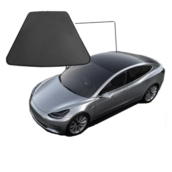 

Mesh Car Window Sun Shades,Car Rear Sunroof Uv Rays Protection Window Shade For Tesla Model 3