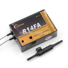 Corona R14FA 2,4 Ghz 14CH Fasst Kompatibel Reciver mit FUTABA 14sg 16sz 18mz Für Flugzeug smart roboter