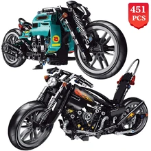 

Ideas Famous Racing Motorcycle Building Blocks Technical Model Bricks Children Educational DIY Toys Boys Birthday Gifts