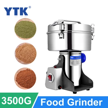 

3500G Coffee Grinder Dry Food Miller Grinding Machine Commercial Stainless Steel Medicine Grinder Mill Ultrafine Grain Mill