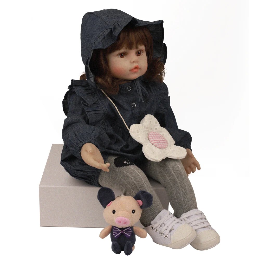 2" 60 см Ограниченная Коллекция Bebe Reborn Baby Doll мягкая виниловая ткань тела прекрасная кукла принцесса реалистичные куклы новорожденных подарок на день рождения