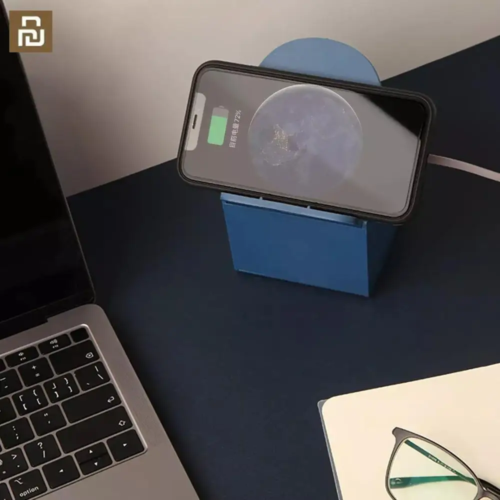 Новый Xiaomi MIjia Youpin VH &quotнабор&quot настольное Беспроводное зарядное устройство