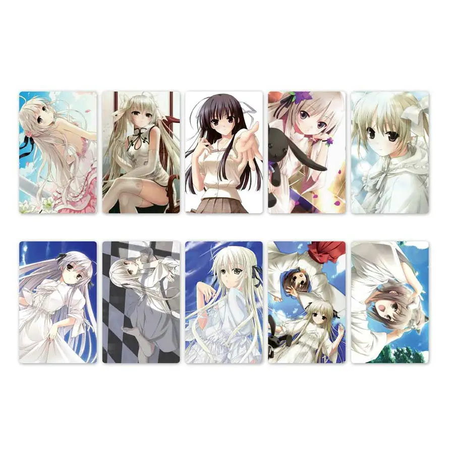 10 шт. Yosuga no Sora аниме карты наклейки s DIY водонепроницаемый скраб карты наклейки детские игрушки наклейки s коллекция подарок