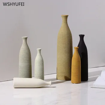 

Modern Ceramic Abstract vase Desktop Art flower vases pot home decor Accessory Flower Arrangement Ornaments wedding Gifts