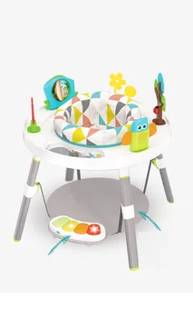 

Baby happy jump Chair Baby multi-functional jump fitness stand three-stage fitness piano activity table educational toys safety
