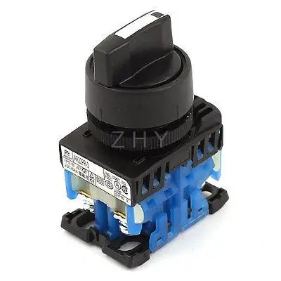 

AR22PR-3 30mm Panel Mount 2NO DPST 3 Position Rotary Selector Switch
