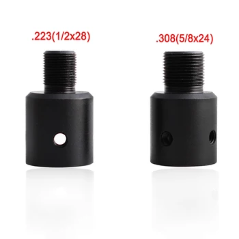 

Magorui Ruger 1022 10/22 Barrel End Thread Protector Muzzle Brake Adapter 1/2x28 5/8x24 Combo .223 .308 Compensator