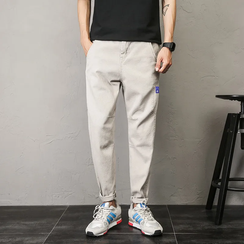 Men Pant Autumn Big Zise Loose Sweat Pants Men Mens Harem Pants Pantalones Haren Pantalon De Survetement Homme Student GG50ck051