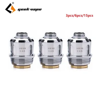 

3pcs 15pcs Original Geekvape Meshmellow Coil 0.2ohm/0.4ohm/0.5ohm Coil for Geekvape Alpha Subohm Atomizer E-cig Evaporizer Coil