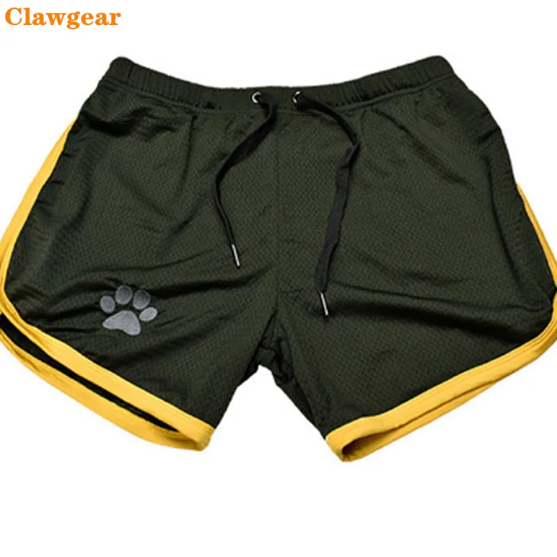 

2019 New Clawgear Mens summer Sand shorts Fashion compression Fast drying Bodybuilding shorts Slim fit swimming trunks