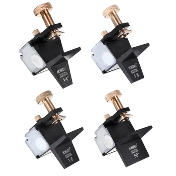 

4Pcs Dovetail Saw Guide Set Magnetic Joinery Cutting Guide Angle Saw Guide Woodworking Tool Dovetail Saw Guide