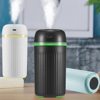 

200ml Ultrasonic Air Humidifier USB Mist Maker Fogger 3 in 1 with usb lamp fan Mini Aronatherapy Water Diffuser Humidificador