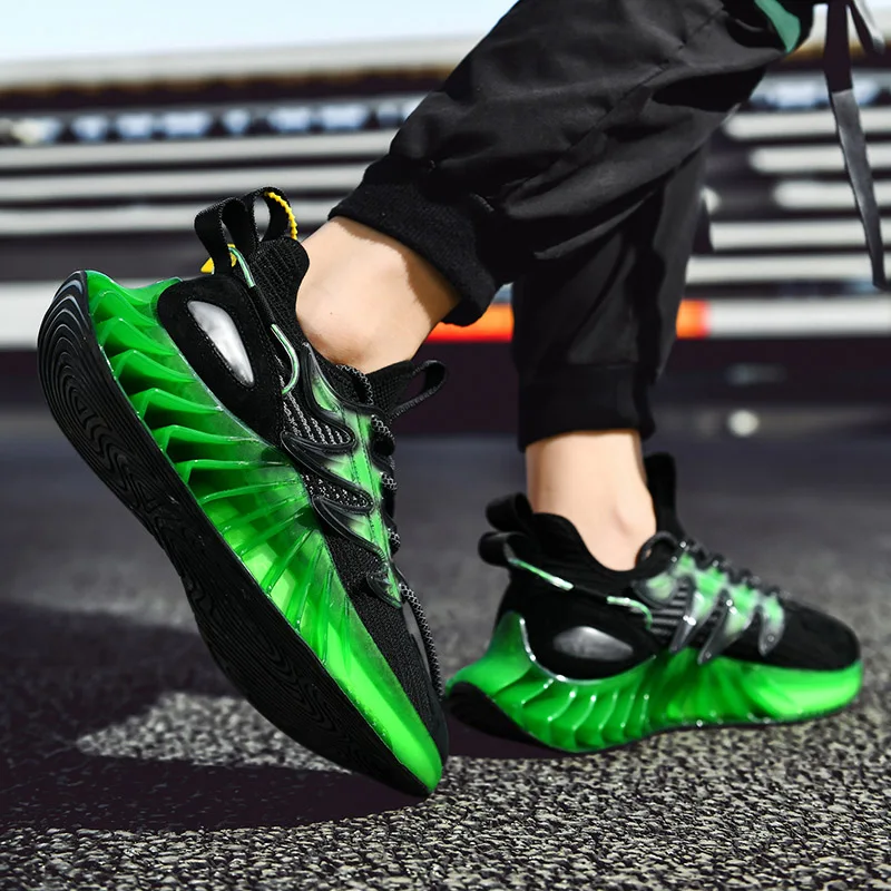 New Fashion Designer Mens Shoes Casual Luxury Sneakers Men 2020 Platform Shoes Trainers Zapatillas Hombre Deportiva Basket Homme