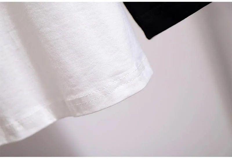 Осенняя женская футболка, большие размеры, обхват груди 149 см, 5XL, 6XL, 7XL, 8XL, 9XL, футболка с круглым вырезом, женская футболка с длинным рукавом, цвета: черный, розовый