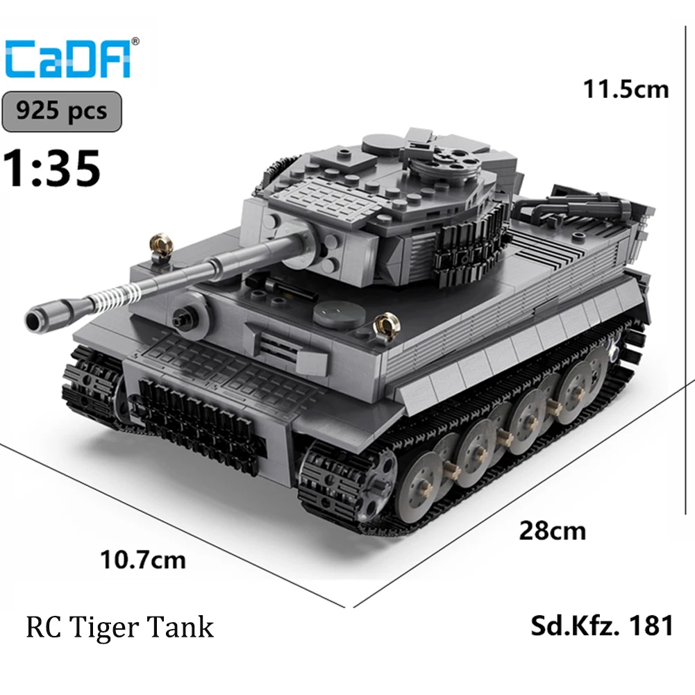 Радиоуправляемый Танк в масштабе 1:35 2 мировая война тигровый MOC военная армия