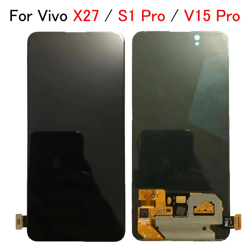 Оригинальный Amoled 6 39 дюйма для Vivo X27 V1829 ЖК-дисплей сенсорная панель дигитайзер в