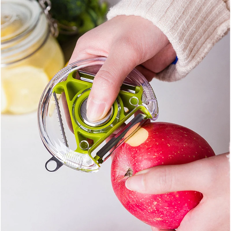 Cute Kitchen Creative Fruit Vegetable Peeler Cartoon Cute Plastic Stainless  Steel Convenience Kitchen Accessories Utensil Gadget - AliExpress