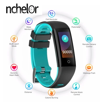 

HOt Trend Watch Men G16 Eart Rate Monitor Sphygmomanometer Pedometer Message Reminder Smart Men And Women Watch For Android IOS