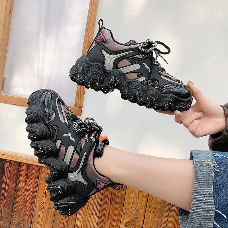 

deportivas mujer 2020 new designer women sneakers mixed colors plush high quality winter warm non slip damping shoes espadrilles