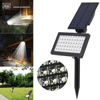 

Solar Security Lights Outdoor 50 LED Detachable Body Sensor Light IP44 Waterproof TN99