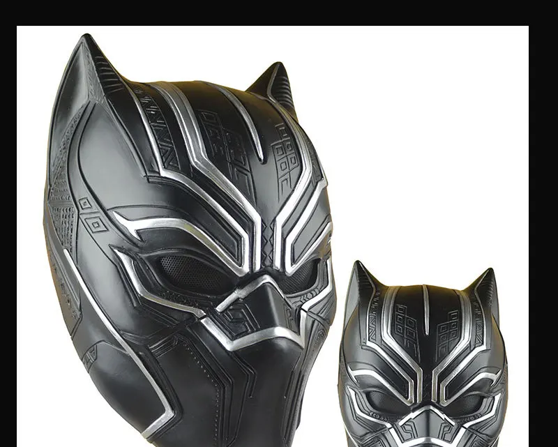 Пантера шлем косплей маска Хэллоуин маска Marvel фильмы и Телевизионные продукты бутафорская маска шлем COS Реквизит
