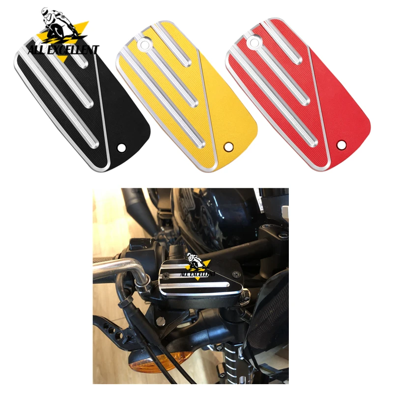 

For Honda Rebel CMX 300 500 CMX500 CMX300 2017 2018 2019 Motorcycle CNC Aluminum Front Brake Fluid Reservoir Cover Cap