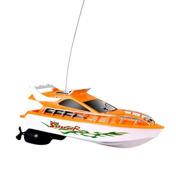 

Mini RC Boats 5KM/H ABS Outdoor Electric Remote Control Speedboat Racing Toy Model for Kids Children Birthday Gift 2.4G 4 CH