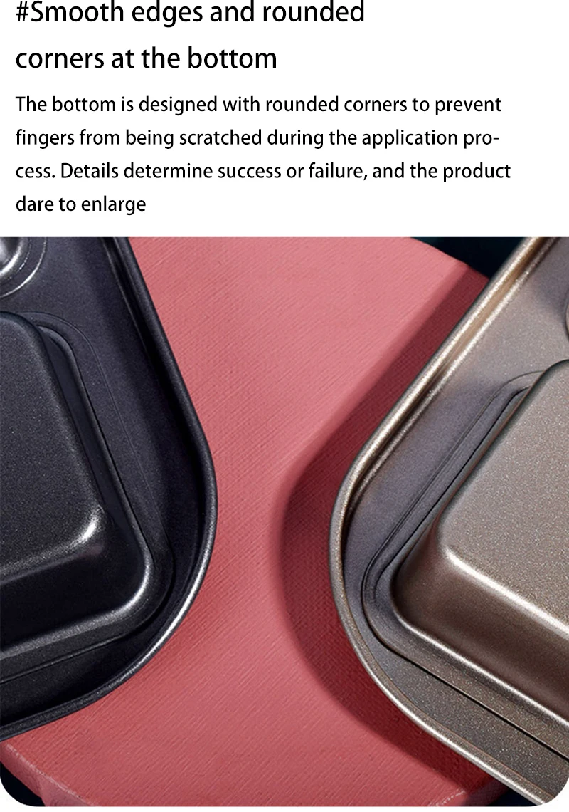 Non-Stick 12/6 Cavity Square Muffin Cupcake Baking Pan – Carbon Steel Mini Cake Tray fo... - SKU MTP27305 - UGI Packaging