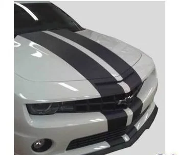 

For 1Set Camaro 10" Plain Rally Stripe Stripes decal decals Front Car styling