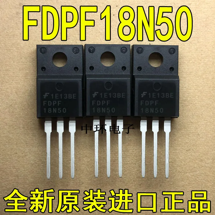 Оригинальные товары FDPF18N50 TO-220F 18A 500 в/Новые и оригинальные
