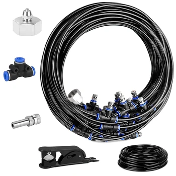 

10M Outdoor Cooling Spray System Garden Cooling System Trampoline Watering