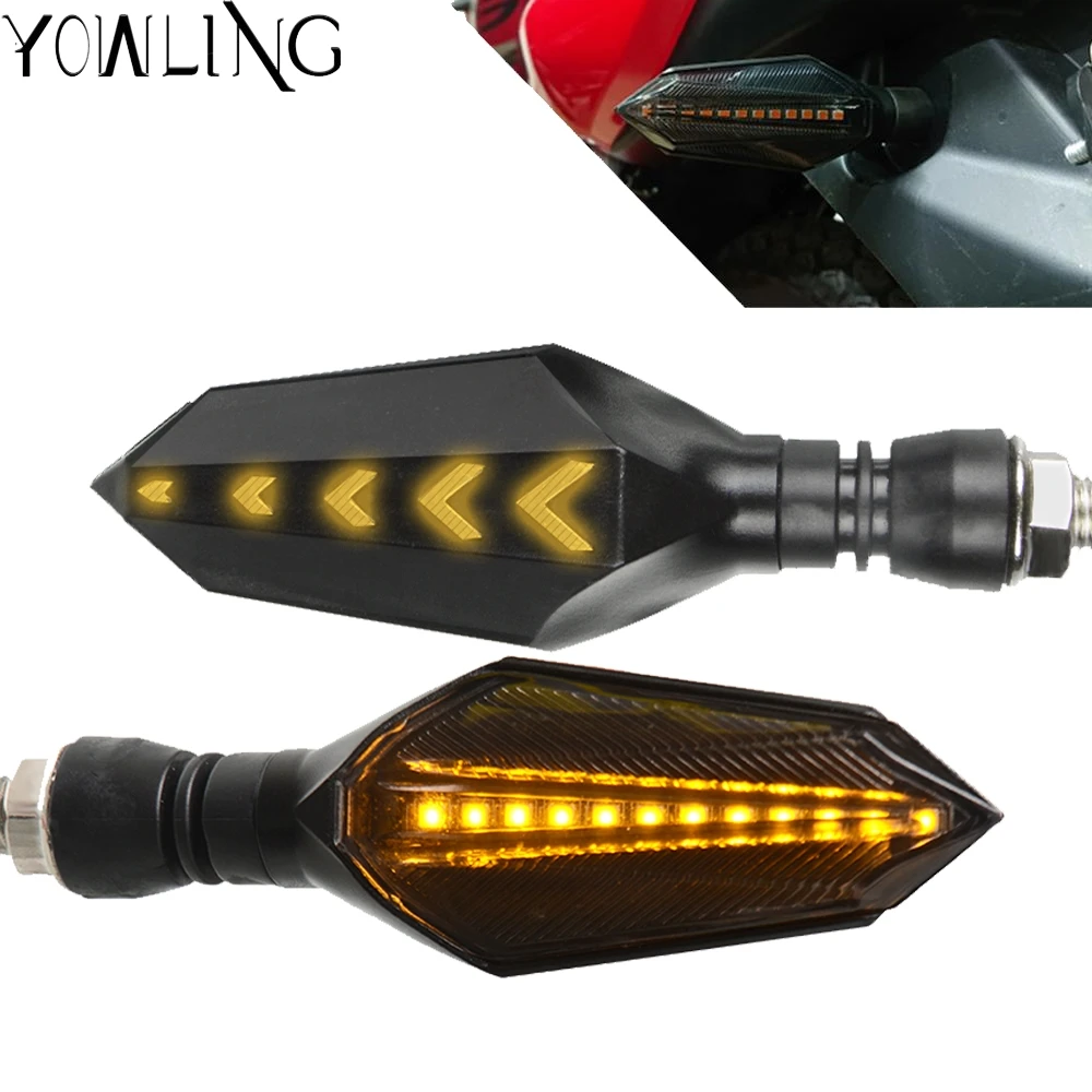 

Motorcycle LED Turn Signal Light Indicators Flashers Lighting for Yamaha MT07 MT09 R3 Z750 Z800 Z900 Z650 Motorcycle Accessories