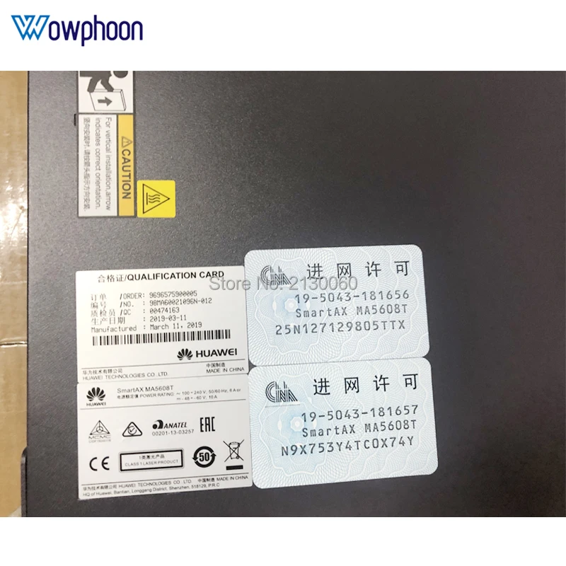 huawei mini 19 inch MA5608T GPON or EPON OLT 2U