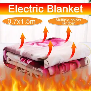 

180W Winter Electric Blanket 150x70cm Heater 220V Single Body 2 gears Temperature Adjustable Electric Heating Blanket Heated Mat