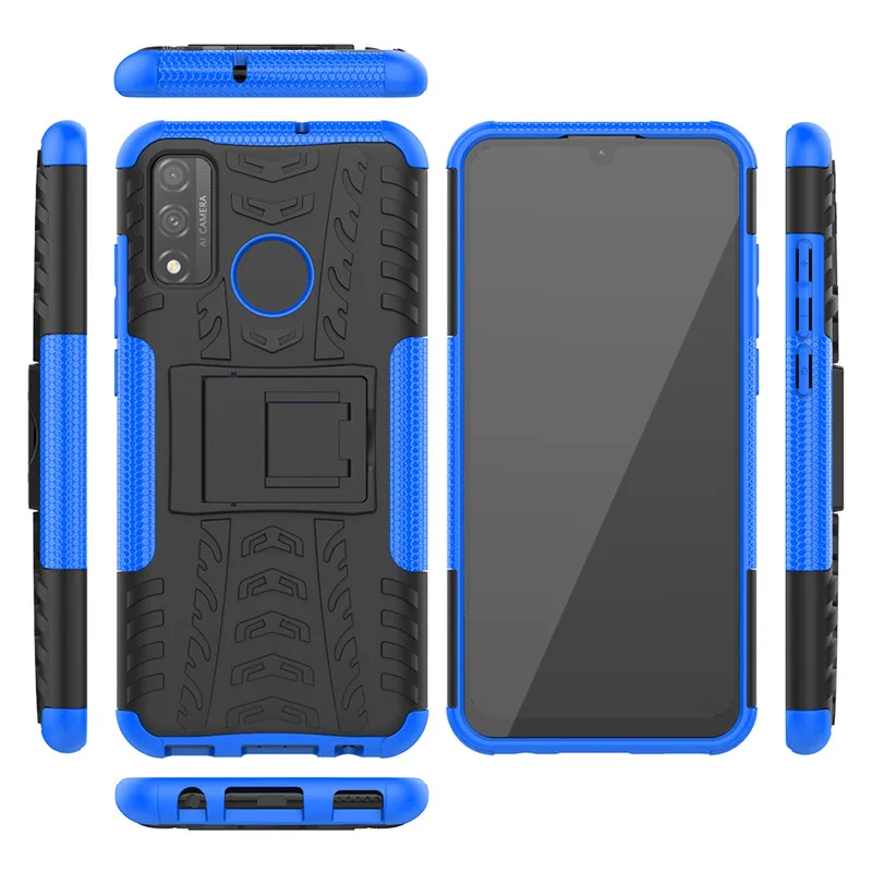 Прочный бронированный чехол для Huawei P Smart 2020 P20 Pro P30 P40 Lite E Y7P Honor 9A 9X 20 8A Nova 5T Y6 2019